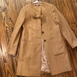 J Crew Bow Coat